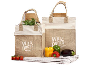 Okiyo Atsui Jute And Cotton Tote