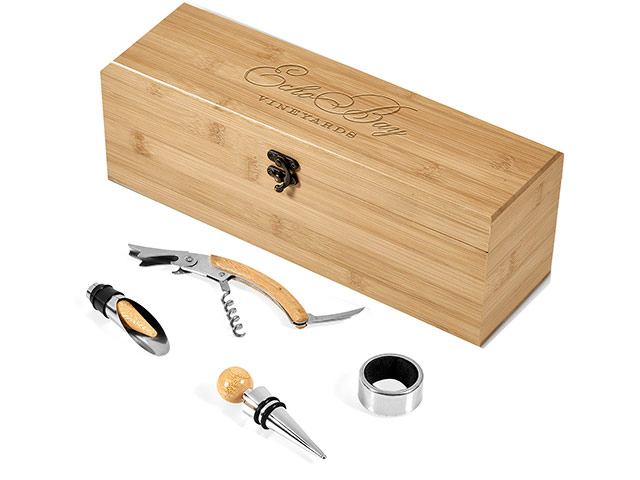 Okiyo Wainoka Bamboo Wine Set - Image 2