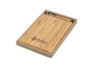 Okiyo Yahari Bamboo Notebook And Pen Set