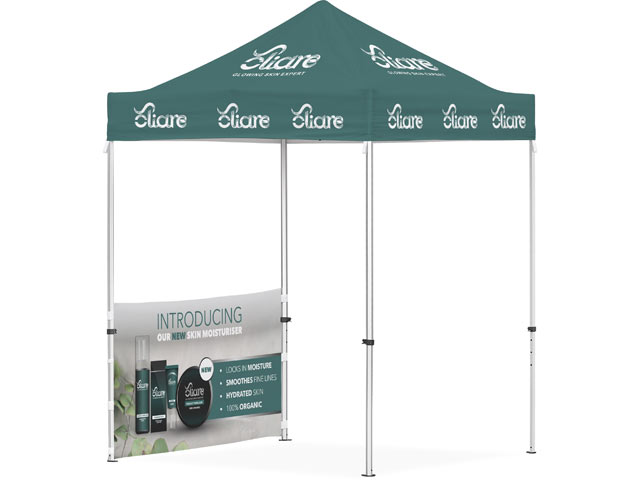 Ovation Sublimated Gazebo 2M X 2M - 1 Half-Wall Skin