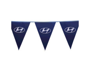 Pennants Pvc - Digital Double Sided Triangle