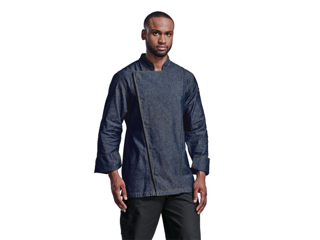 Premium Denim Chef Jacket