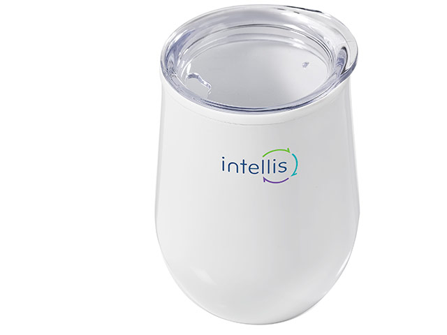 Serendipio Madison Stainless Steel And Plastic Double-Wall Tumbler - 350Ml - Image 4