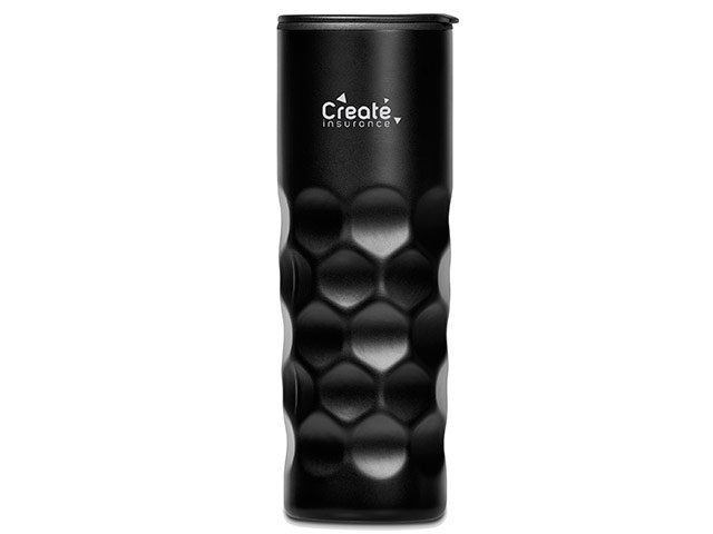 Serendipio Meteor Stainless Steel And Plastic Double-Wall Tumbler-450Ml - Image 2