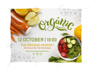 Sublimated Display Fabric Banner 2M X 1.5M