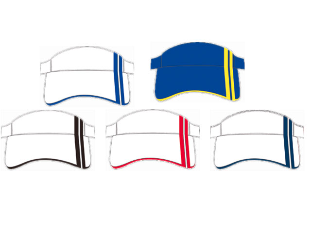 Sun Visor With Two Stripes - Image 2