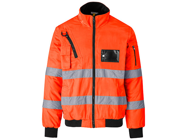Techno Padded Hi-Viz Reflective Bunny Jacket - Image 3
