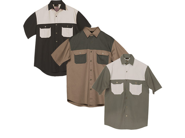 Two Tone Bush Shirt - Image 5