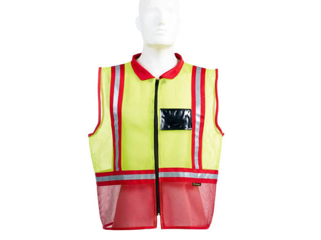 Two Tone Mesh Reflective Vest - Image 2