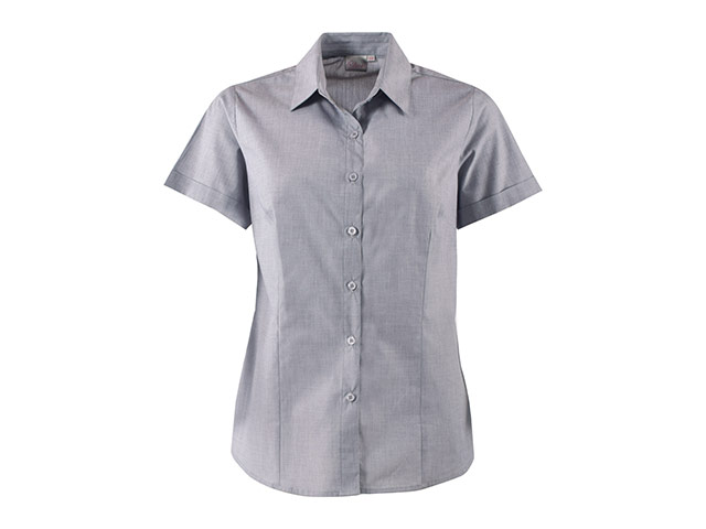 K255 Ladies Ellis Short Sleeve Amber Blouse - Image 2