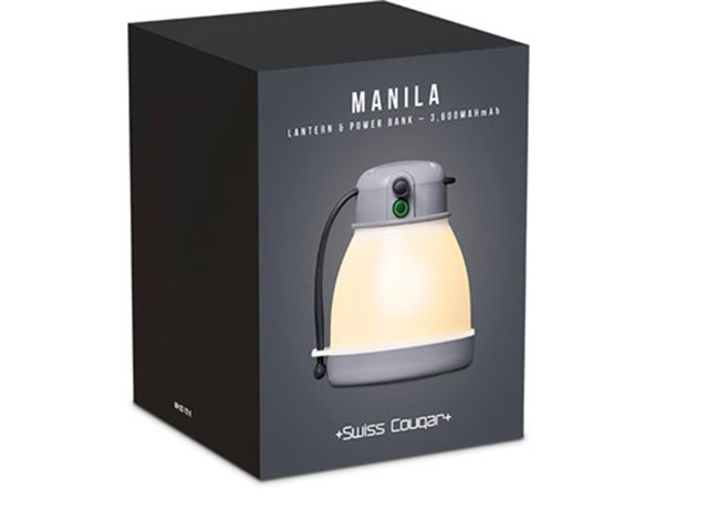 Swiss Cougar Manila Lantern And Power Bank - 3600Mah - Image 2
