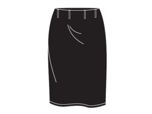 100 Percent Polyester Skirts Lined