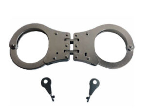 Acc S/D Handcuffs- 2 Links Silver Plated With Key