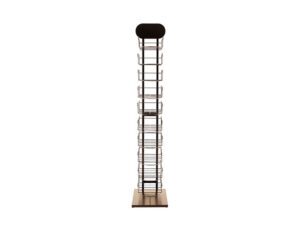 Black 10 Layer Hat Rack