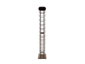 Black 12 Layer Hat Rack