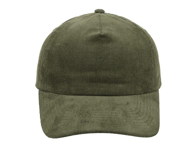 Corduroy 5 Panel Cap - Image 3