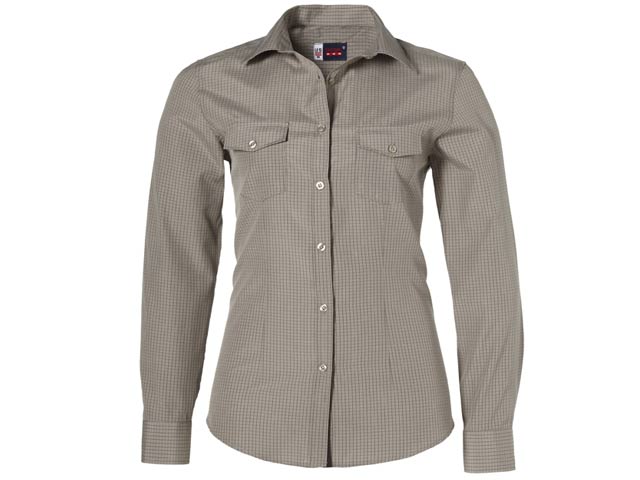 Ladies Long Sleeve Huntington Shirt - Image 4