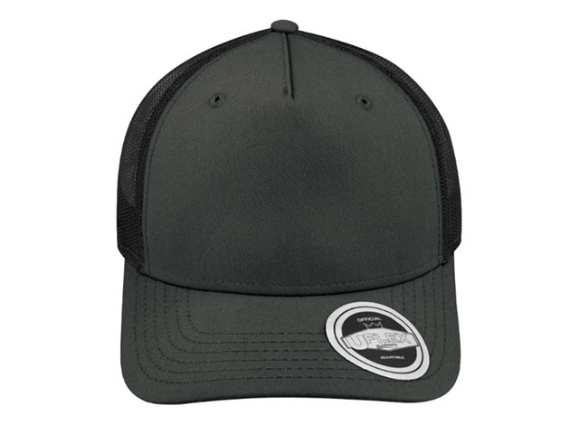 Recycled Trucker 5 Panel Snapback Cap - Image 3