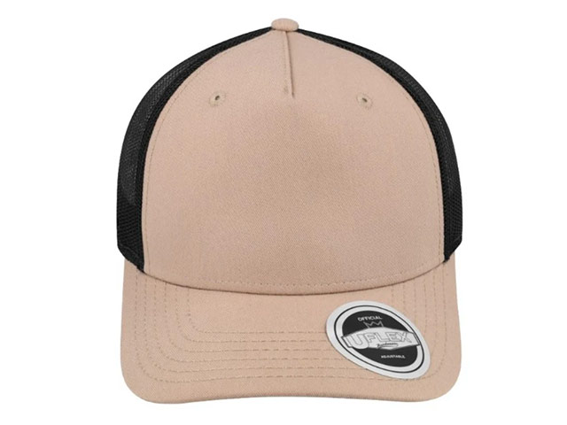 Recycled Trucker 5 Panel Snapback Cap - Image 4