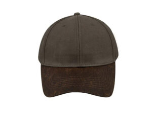 Two-Tone Waxed Oilskin 6 Panel