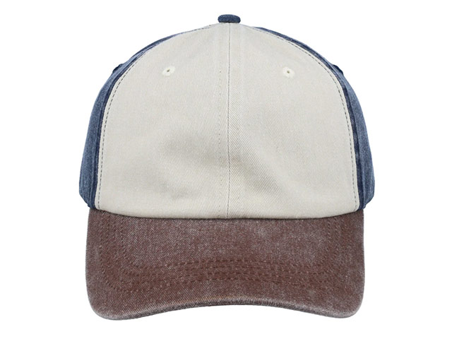 Washed Colour Block Cap - Image 2