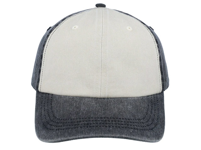 Washed Colour Block Cap