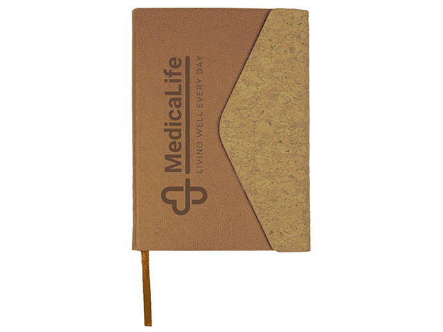 Metis Cork And Pu Notebook