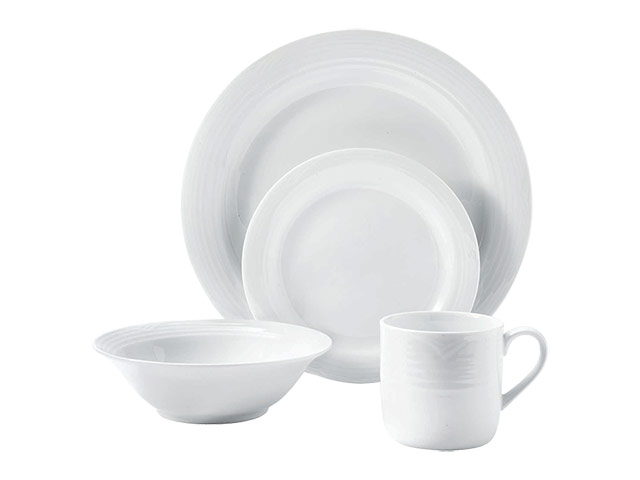 Arctic White 16 Piece Dinner Set